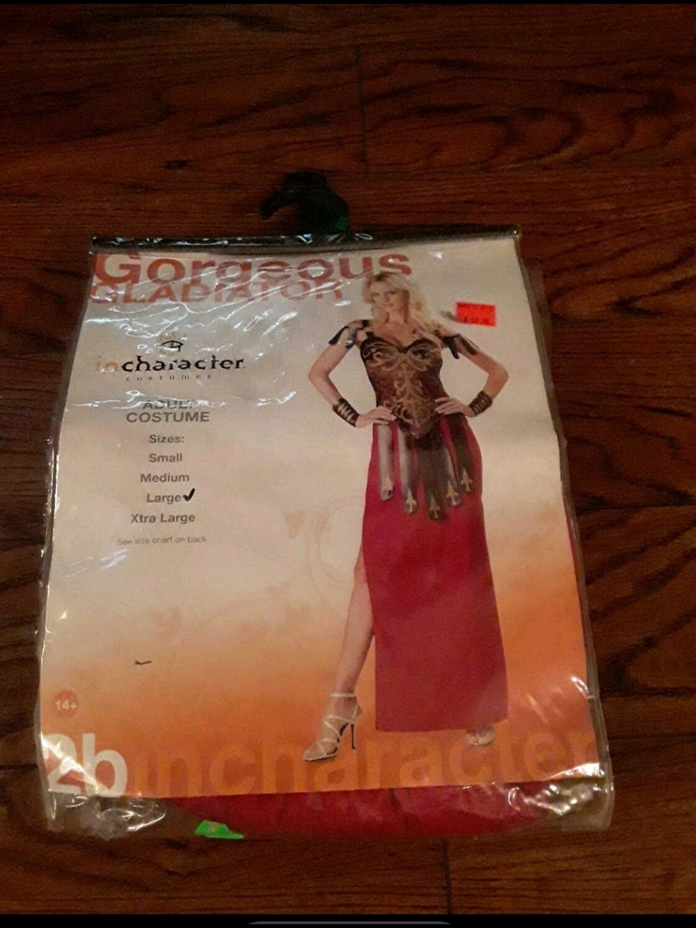 Gorgeous Gladiator Halloween Costume - Red Dress